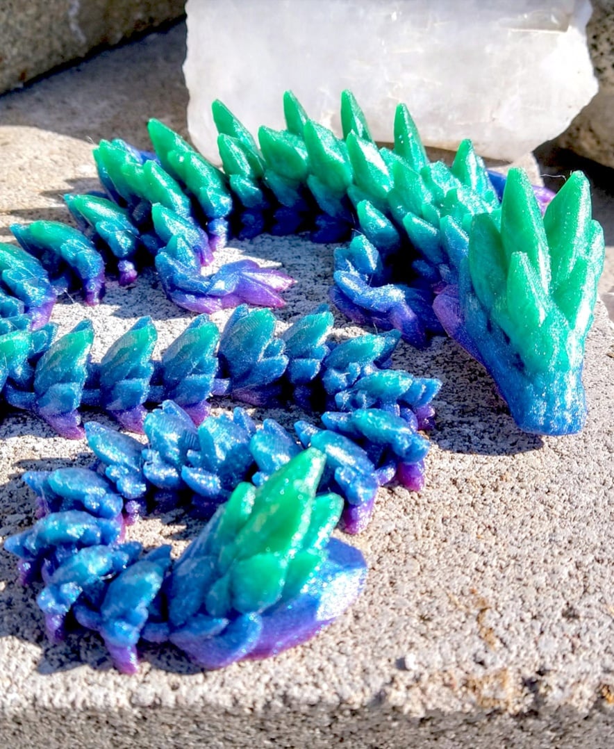 Gemstone Dragon 3d model