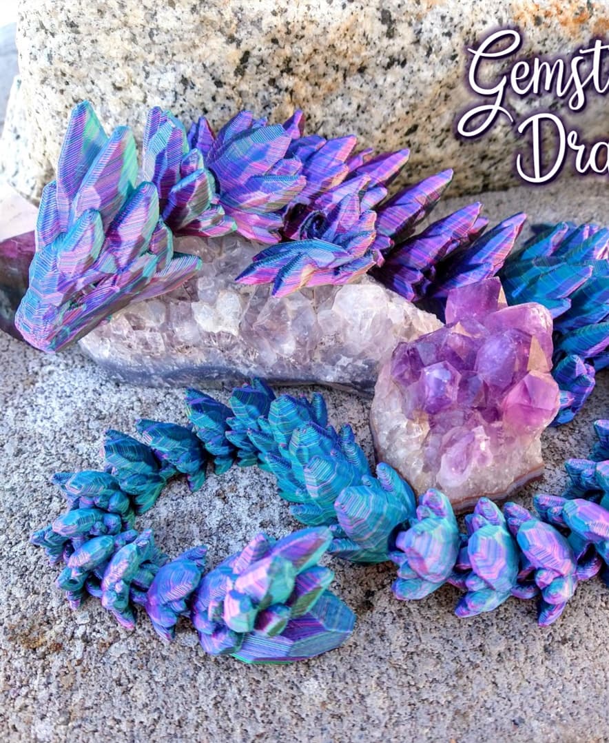 Gemstone Dragon 3d model