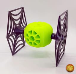 Pumpkin PIE Fighter (Halloween Themed Star Wars TIE Fighter) 3d model
