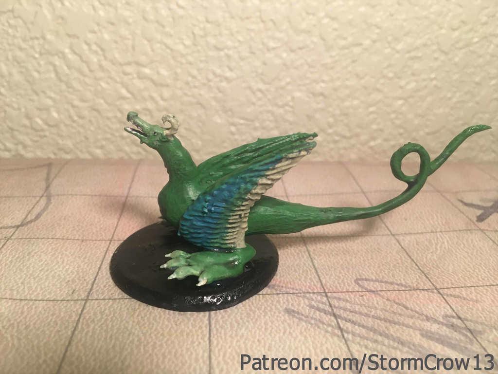 Big Footed Dutch Dragon from 1460 3d model