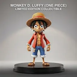 Free Monkey D. Luffy Premium Figure – One Piece 3d model