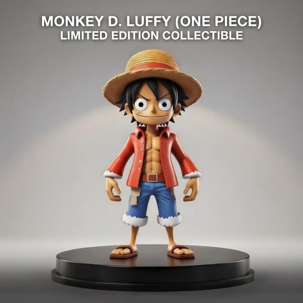 Monkey D. Luffy Premium Figure – One Piece 3d model