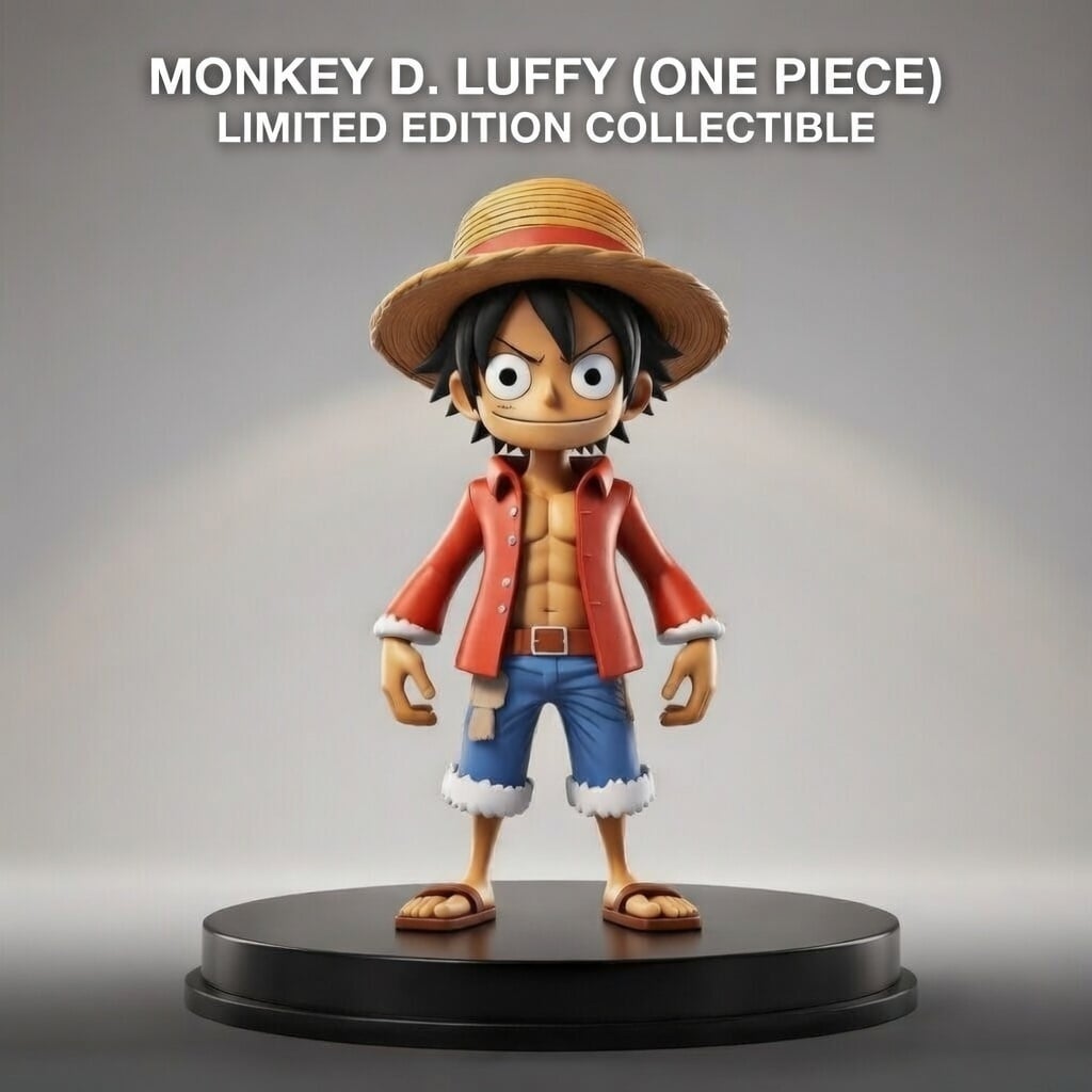 Free Monkey D. Luffy Premium Figure – One Piece 3d model