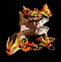 Fuegi Fire Dragon (Personal Use) 3d model