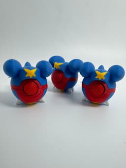 GarchBall pokeball clicker 3d model