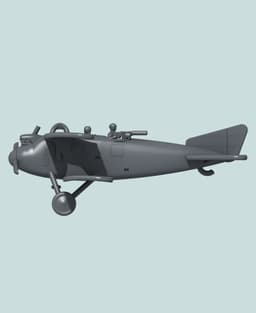 1:144 L.F.G. Roland C.II 3d model
