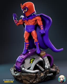 Magneto Chibi - Premium Collectible 3d model