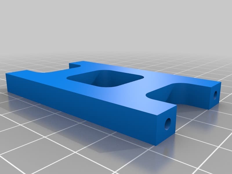 traxxas slash bumper arm brace 3d model