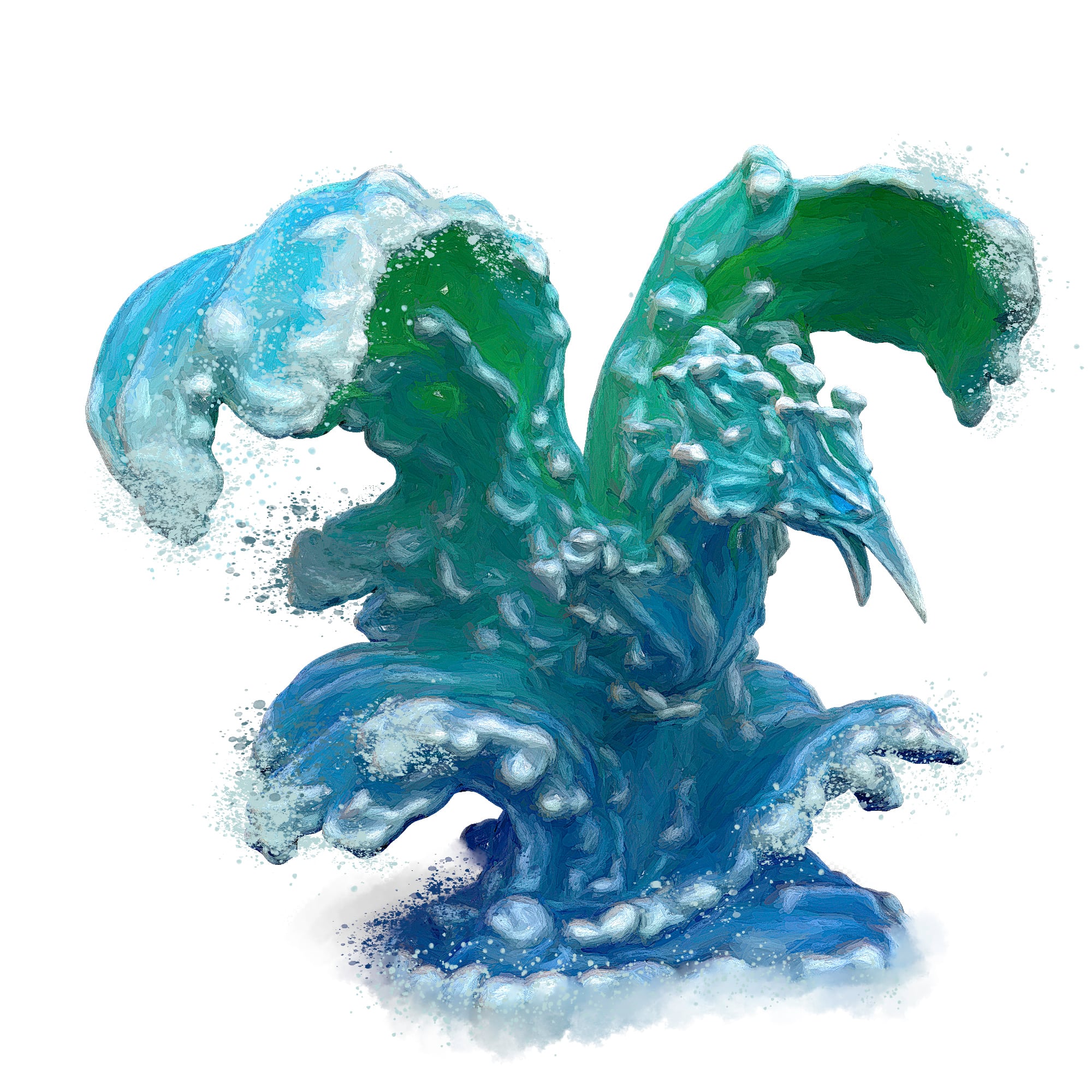 Water Pheniox 3d model