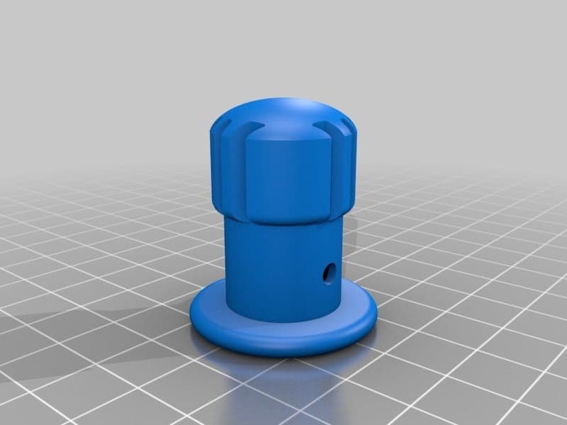 Mango de Futbolin 3d model