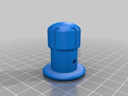 Mango de Futbolin 3d model