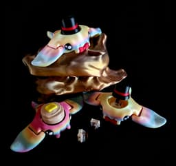 Manta Ray Clicker Collab Abbycat3d (Personal Use) 3d model