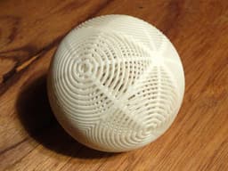Moiré Sphere 3d model