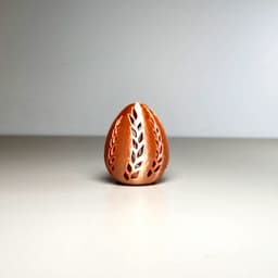 Ornament Egg Leaf Pattern 3d model