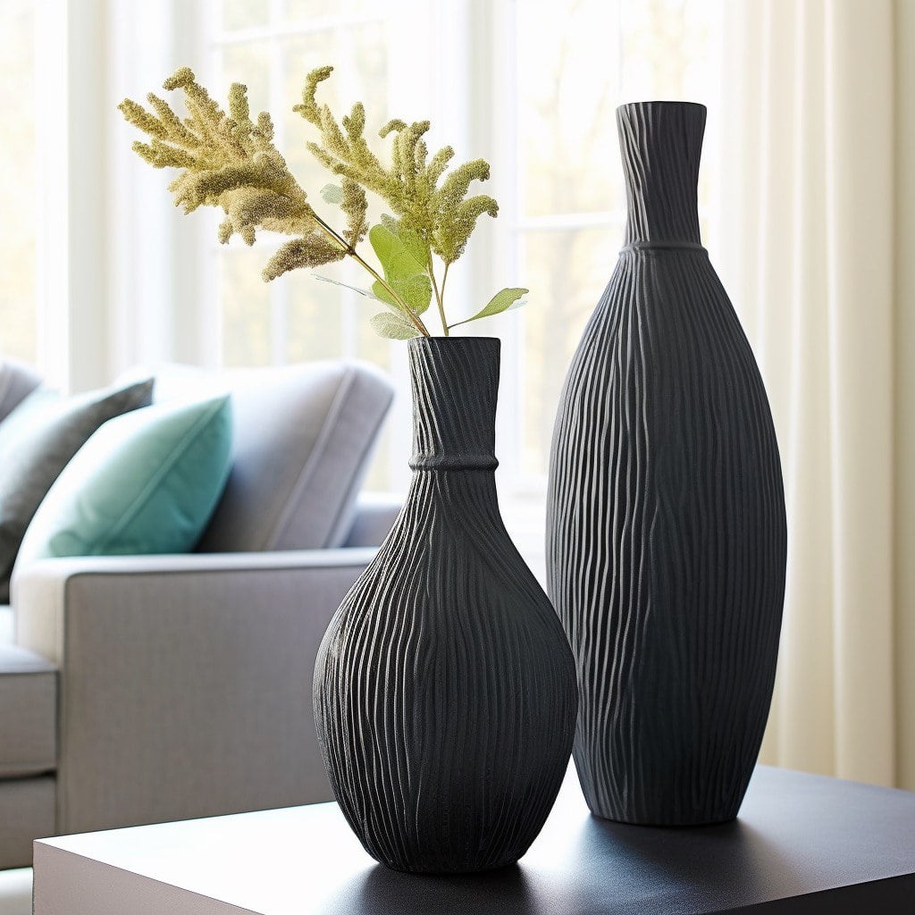 Punta Vase Set – Natural Elegance with Textured Finish 3d model
