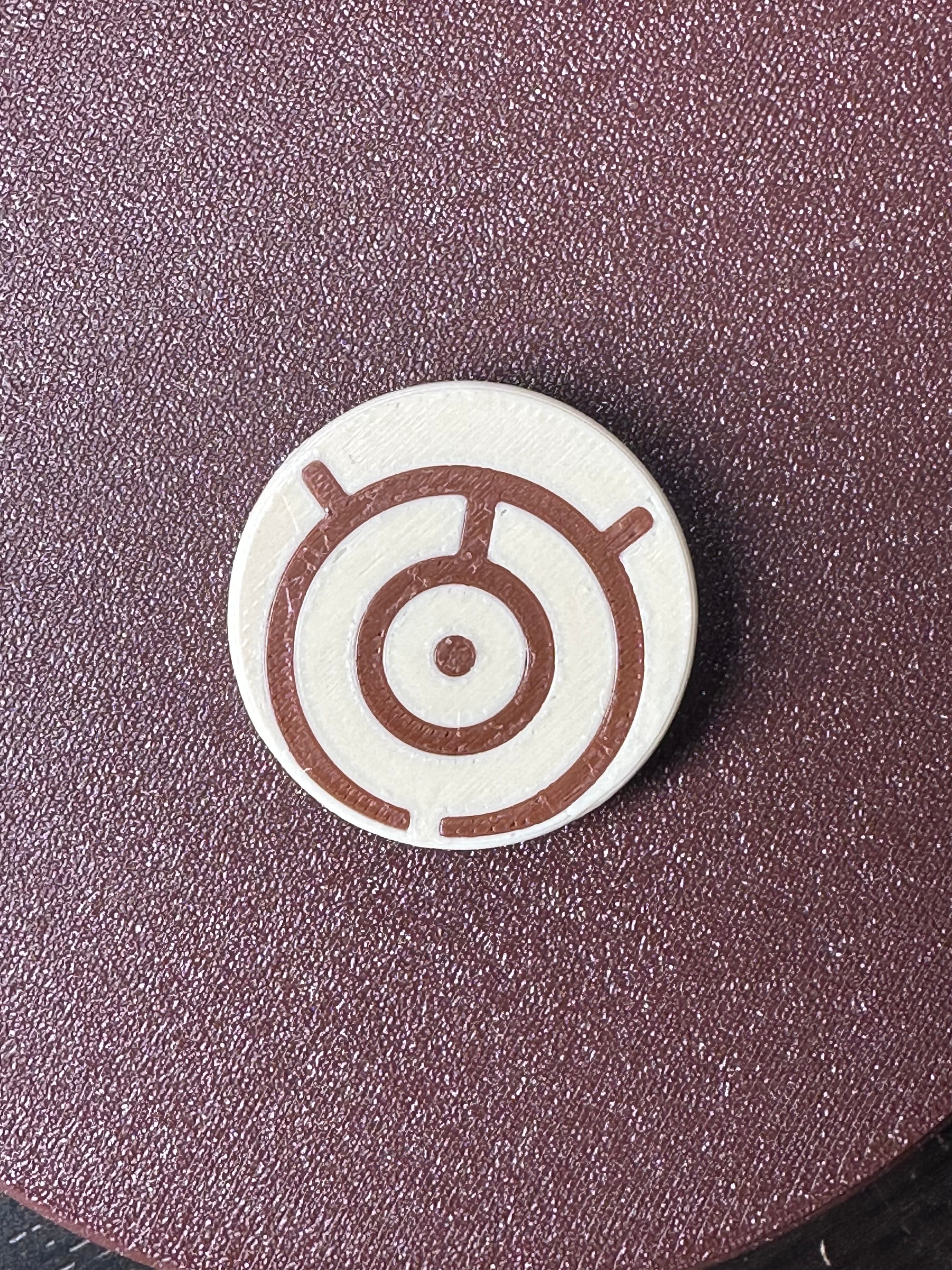 POKEMON UNOWN MMU FRIDGE MAGNET "M" 3d model
