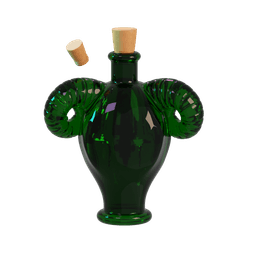 Charge Vigor Bottle 3d model
