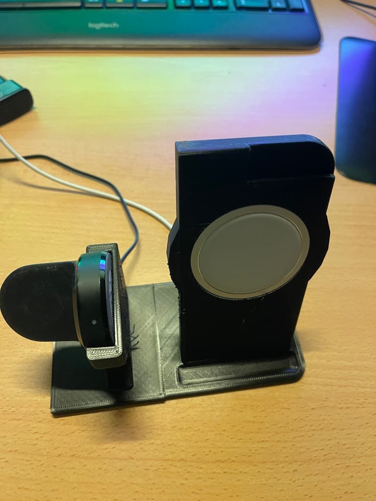 Iphone 12 Pro Max MagSafe and Samsung Galaxy Watch Stand 3d model