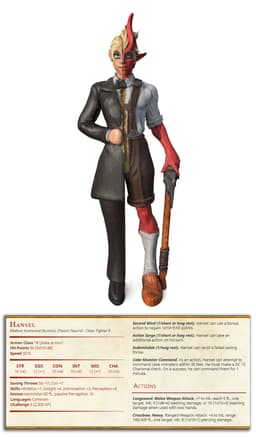 Hansel and Gretel - Possessed Bakery - PRESUPPORTED - Illustrated and Stats - 32mm scale 3d model
