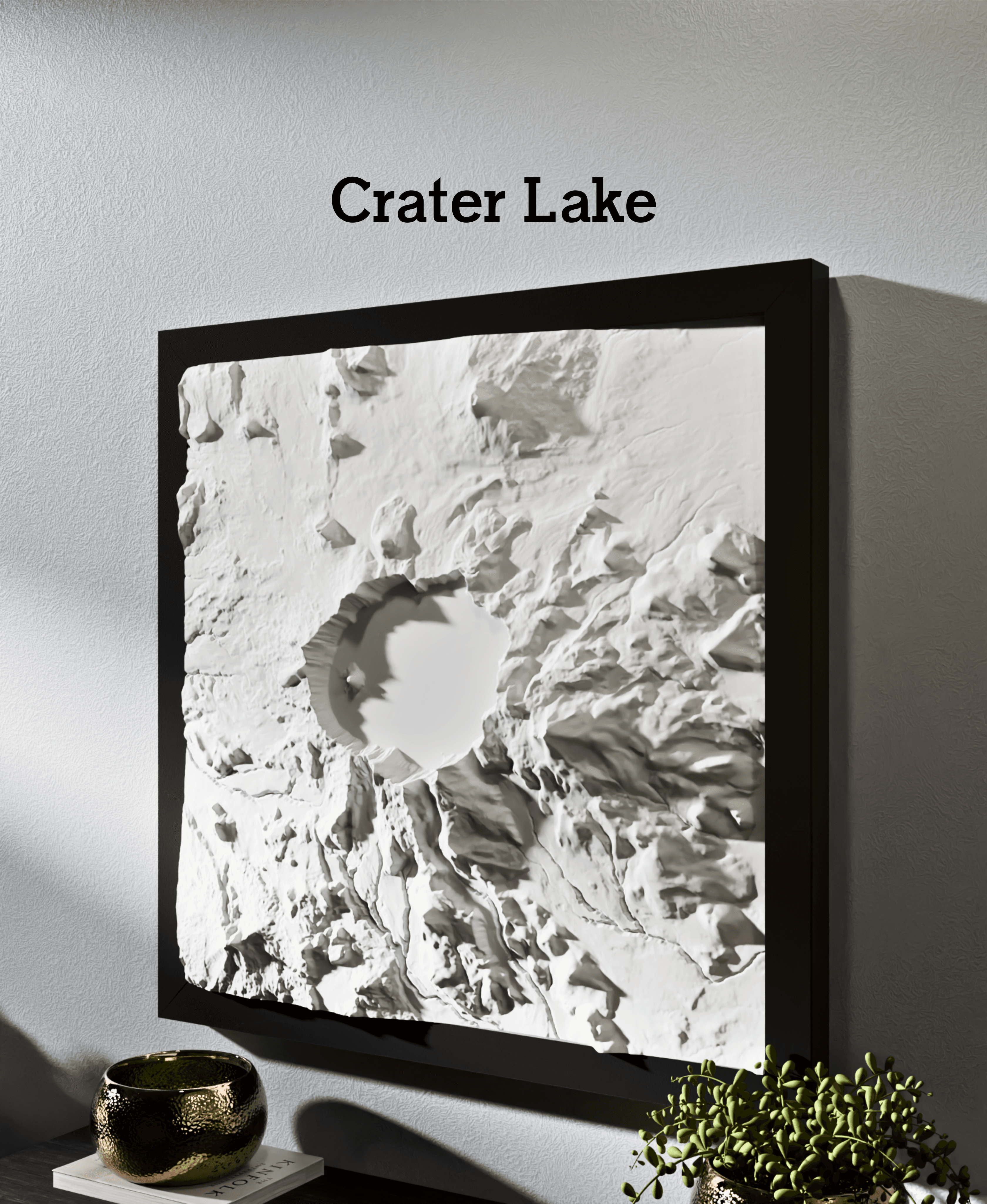 Crater Lake 3d model