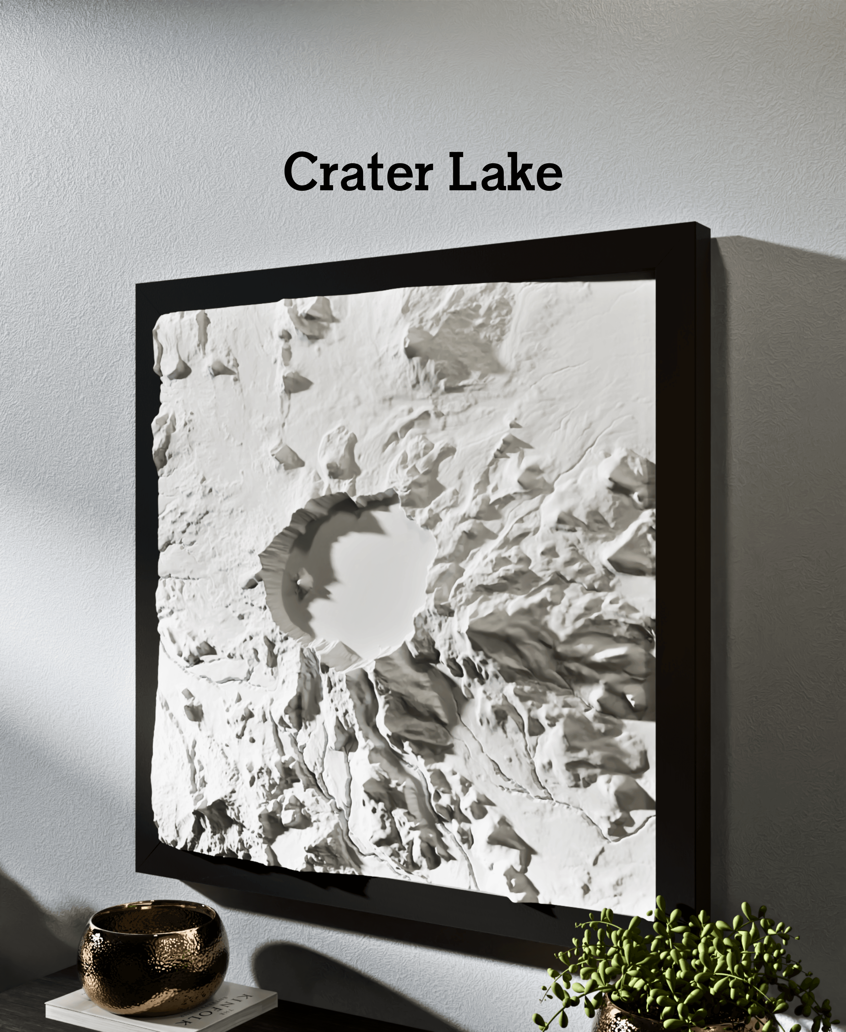 Crater Lake 3d model