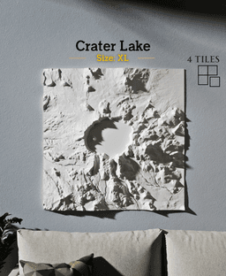 Crater Lake 3d model