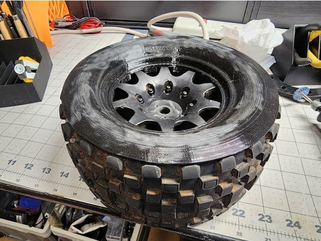 Powerhobby Scorpion XL (X-MAXX) Sidewall Armor 3d model