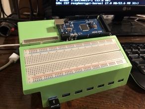 Arduino + Raspberry pi workbench 3d model