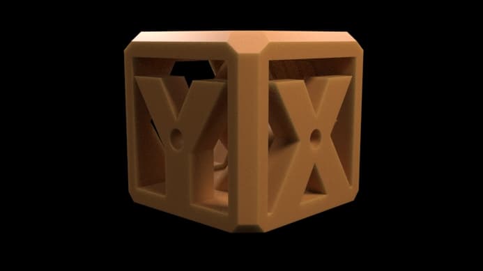 Helix Test Cubev2.stl 3d model