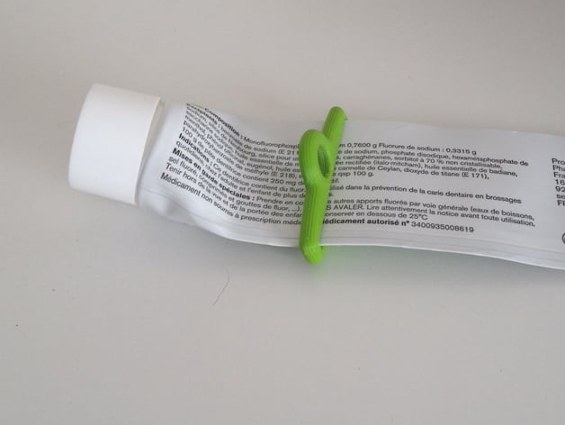 Presse tube 3d model