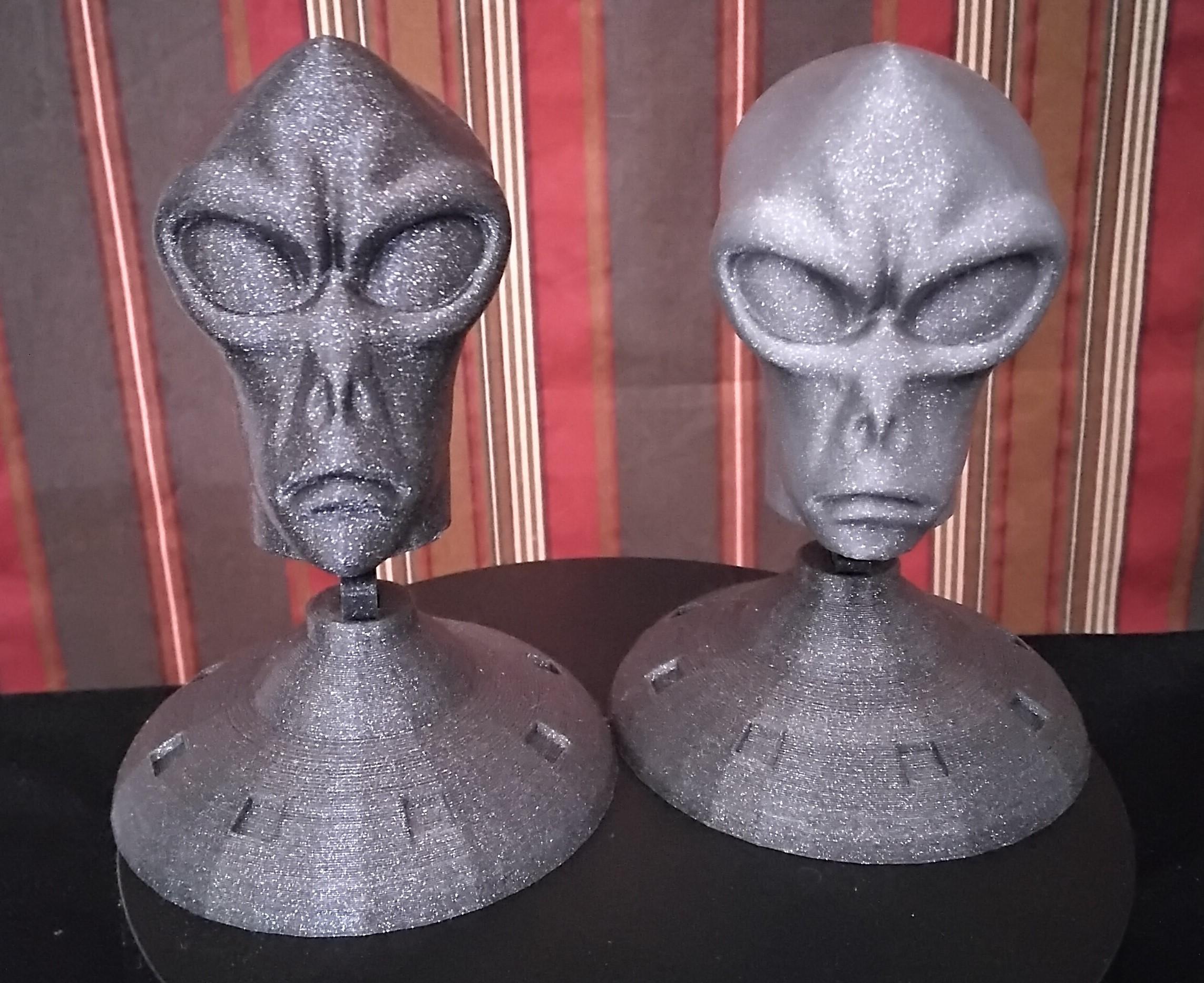 Alien Bobblehead 3d model