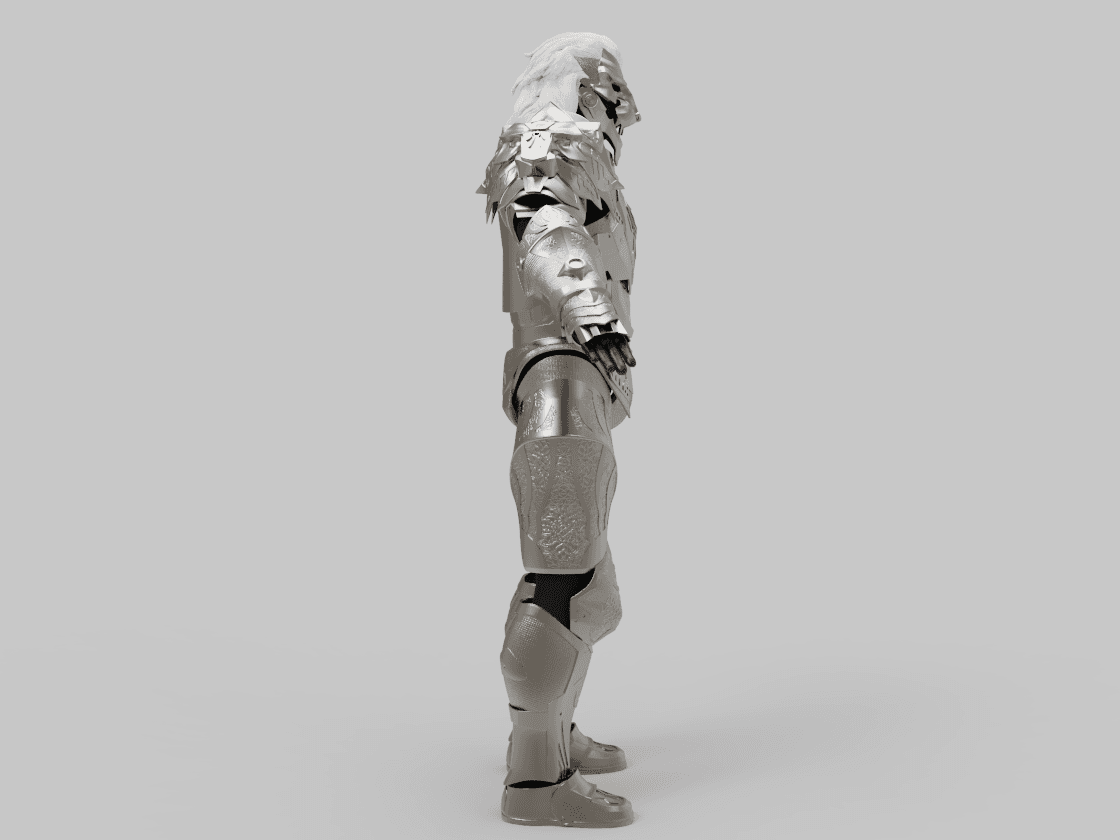 Silvermane 3d model