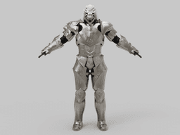 Silvermane 3d model