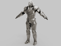 Silvermane 3d model
