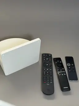 TV Tray Organizer with Removable Bin 3d model