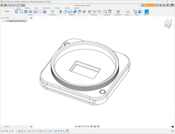 Custom macro filter mount (62 mm) 3d model