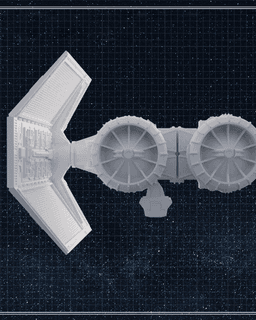 TIE/sa Bomber - Star Wars 3d model