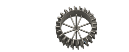 Snow Wheel 3d model