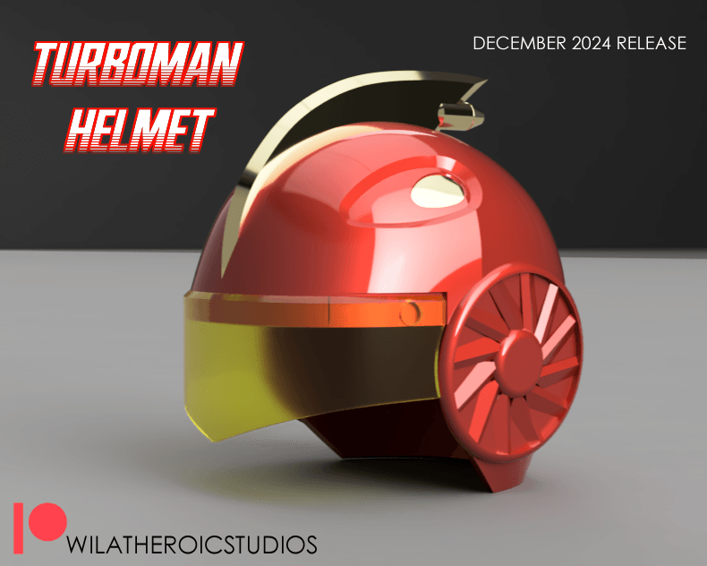 Turbo Man Helmet 3d model