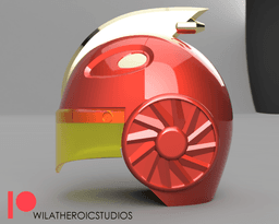 Turbo Man Helmet 3d model