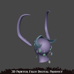 Lady Loki Cosplay Helmet Marvel Rivals 3d model