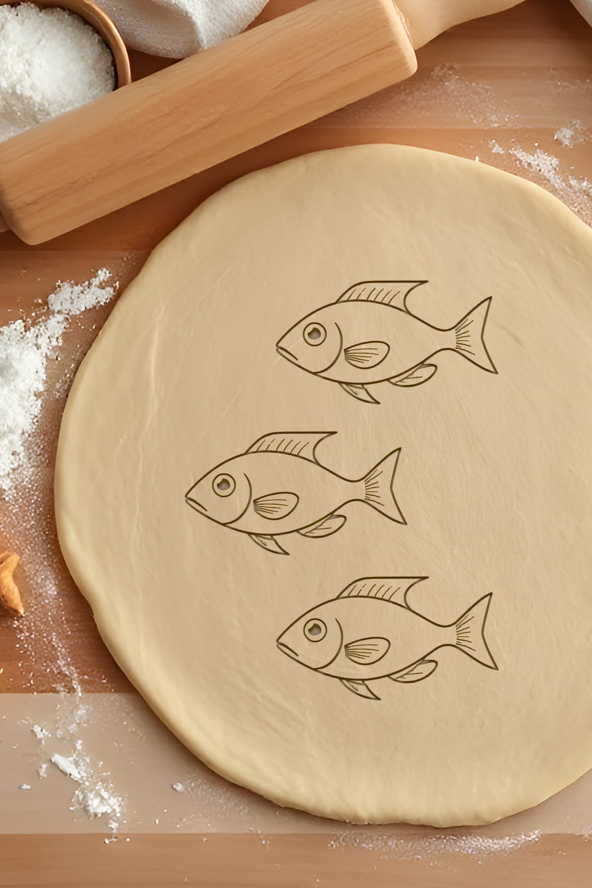 Fish Cookie Cutter, Biscuit Cutter 3d model