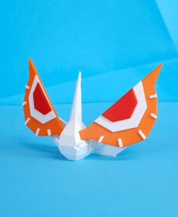 Masquerain Low Poly Pokemon 3d model