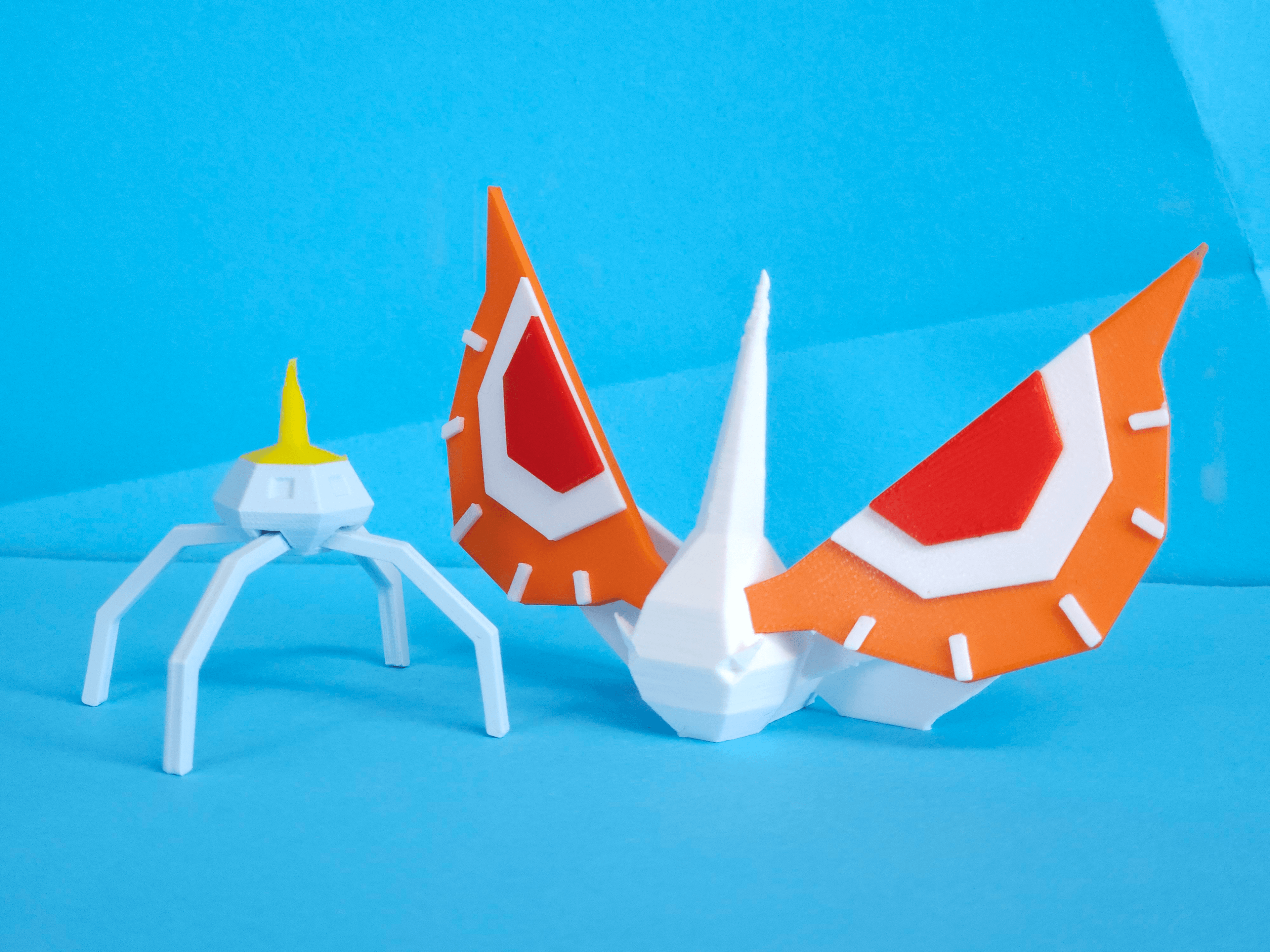 Masquerain Low Poly Pokemon 3d model