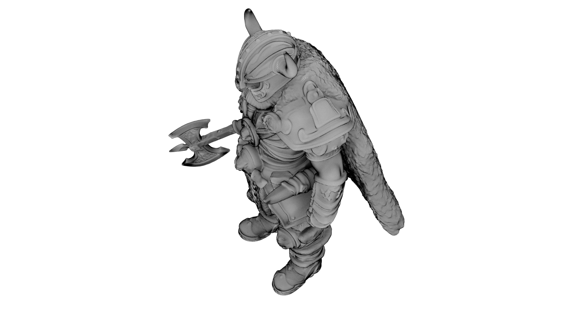 Horned Sentinel 3d model