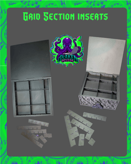 Grid Storage inserts for Hobby Box 3d model