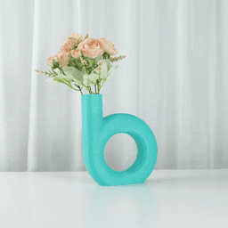 The Halo Vase STL 3D Print File, Home Decor Vase for Plants and Flowers 3d model