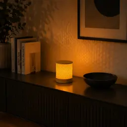 TEMPI - DESIGNER TEALIGHT / COZY HOMEDECOR / MODERN HOMEDECOR / LAMPSHADE STRUCTURE / LIGHTNING 3d model