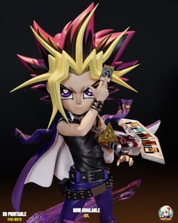 Yugi Moto Yiguoh Chibi - Premium Collectible 3d model