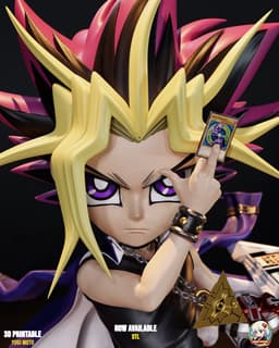 Yugi Moto Yiguoh Chibi - Premium Collectible 3d model